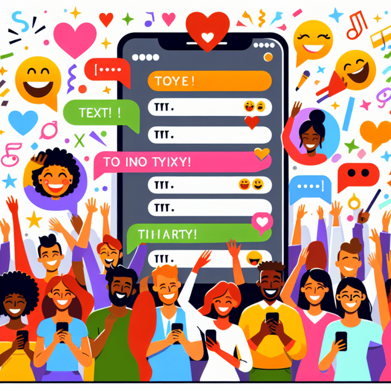 Texting in Style with Fun Phrases