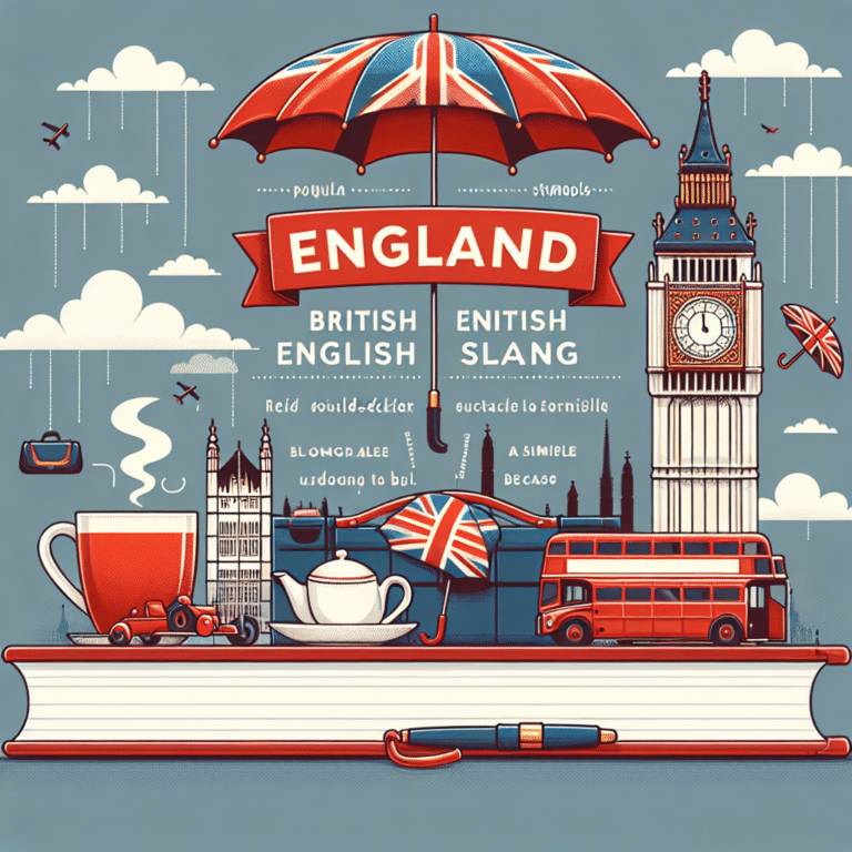 Traveler's Guide to British English Slang