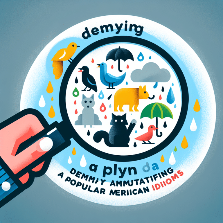 Demystifying Popular American Idioms