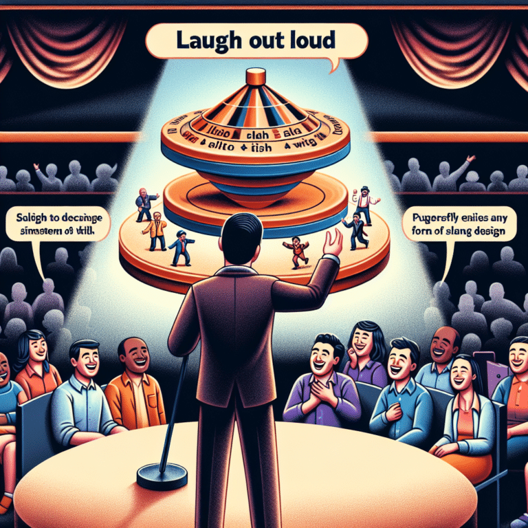 Laugh Out Loud: Slang Phrases with a Twist