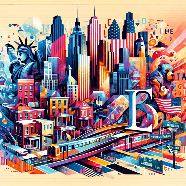 The A-Z List of American City Slang Terms