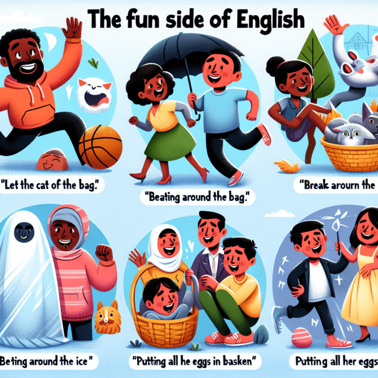 The Fun Side of English: Fun Idioms in English Language
